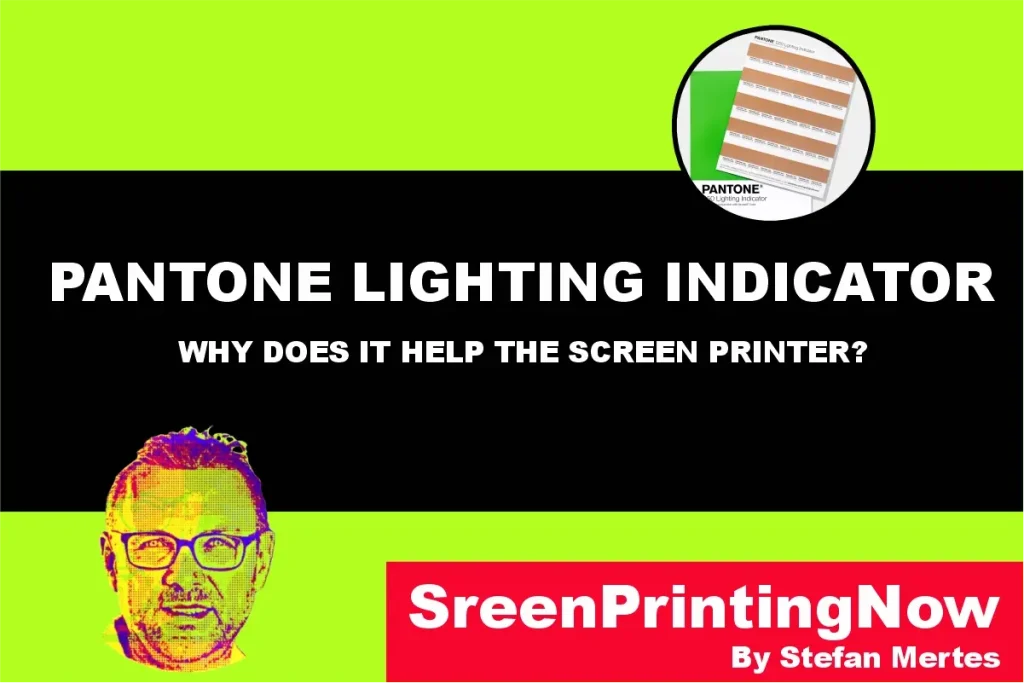 Pantone Lighting Indicator by screenprintingnow