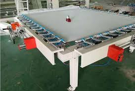 Automatic Streching for Screen Printing Mesh