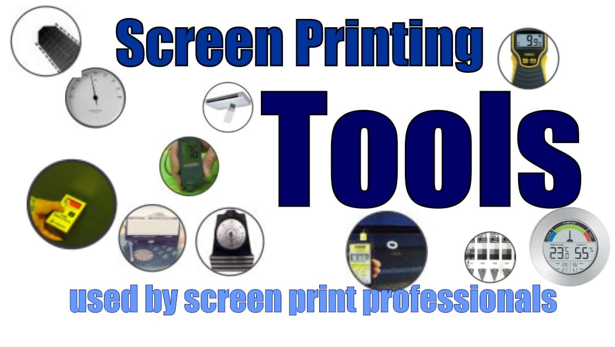 screen printing tools used byprofessionals