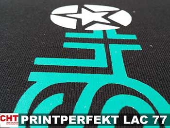 CHT PRINTPERFEKT LAC 77 good covering direct print fine mesh
