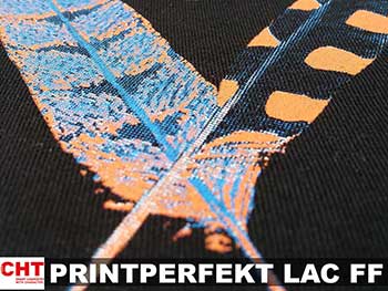 PRINTPERFEKT LAC FF water-based printing ink from CHT
