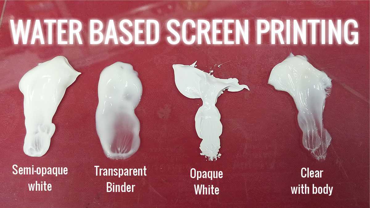 water based screen printing water based screen printing