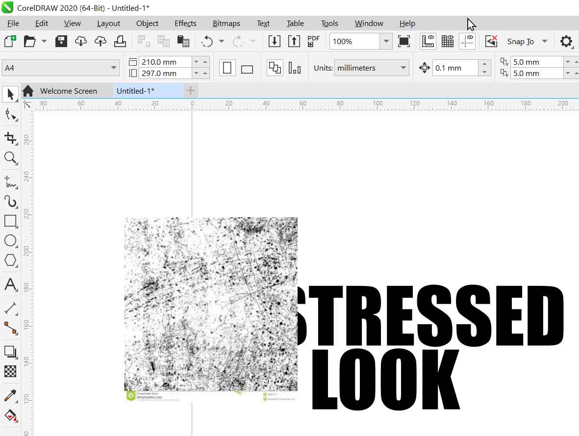 Distressed Look import file Distressed Look import file