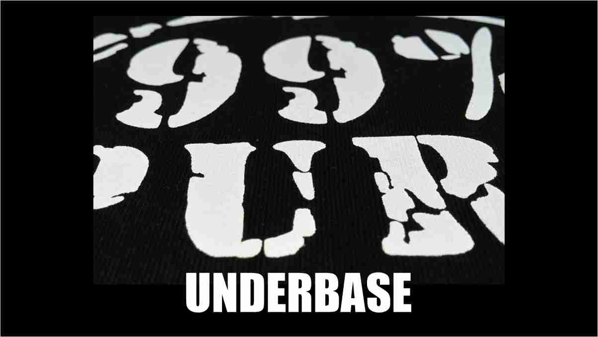 screen printing underbase