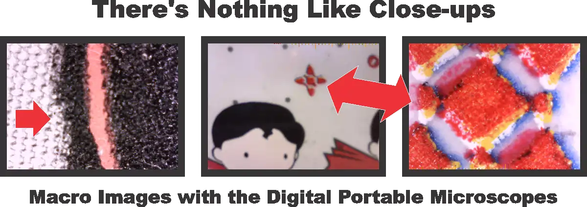 Macro Images with the Digital Portable Microscopes theres nothing like close ups registration problems by screenprintingnow