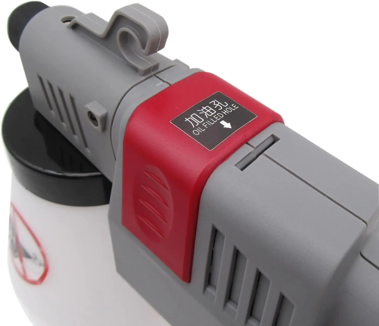 spot cleaning gun with oil filling option