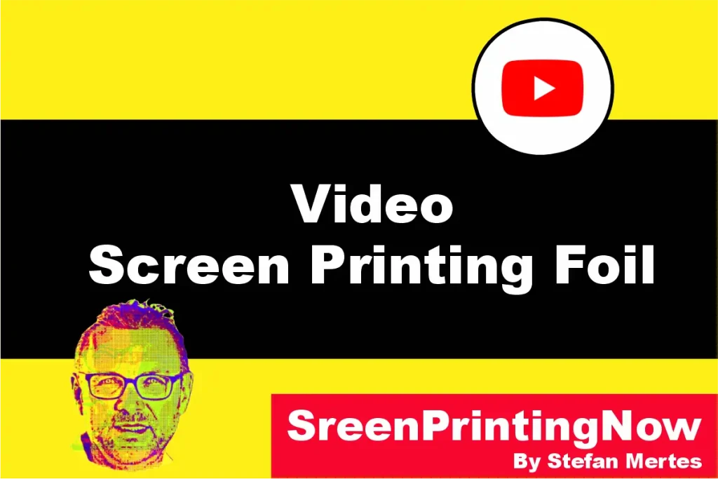 Video Screen Printing Foil Screen Printing in 1 Minute Featured Image