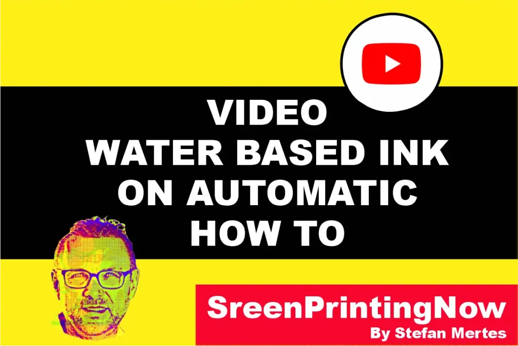 Water Based Ink on Automatic how to video featured image