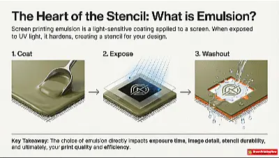 Types of Emulsions used in Screen Printing slide animation