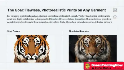 Color Separation in Photoshop animated slide