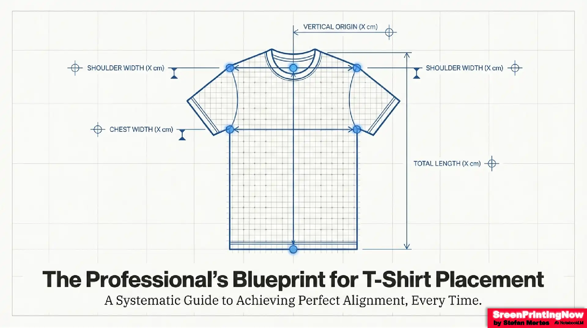 Line Up T Shirts for Screen Printing Shirt Placement Fact Sheet 1