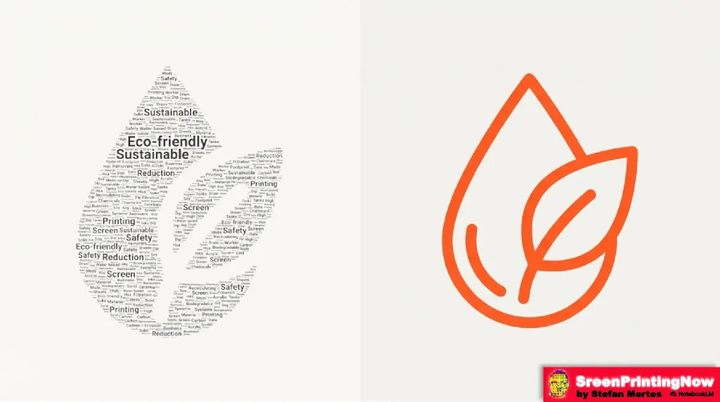 Sustainable screen printing guide: Using water-based inks, biodegradable chemicals, and filtration systems for eco-friendly production.
