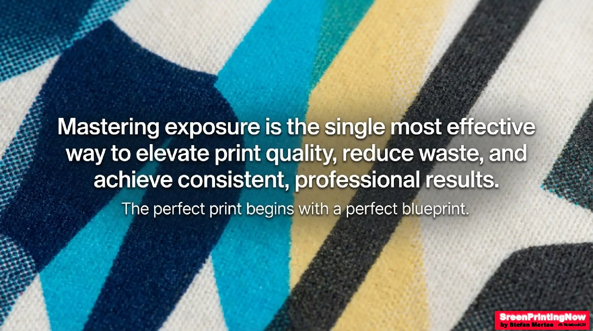 Mastering screen exposure: The most effective way to elevate print quality, reduce garment waste, and achieve consistent, professional-grade results.